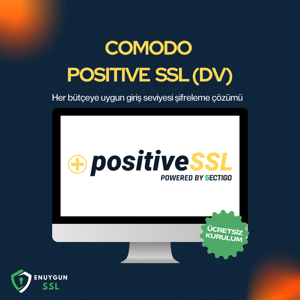 Comodo PositiveSSL Sertifikası (DV)